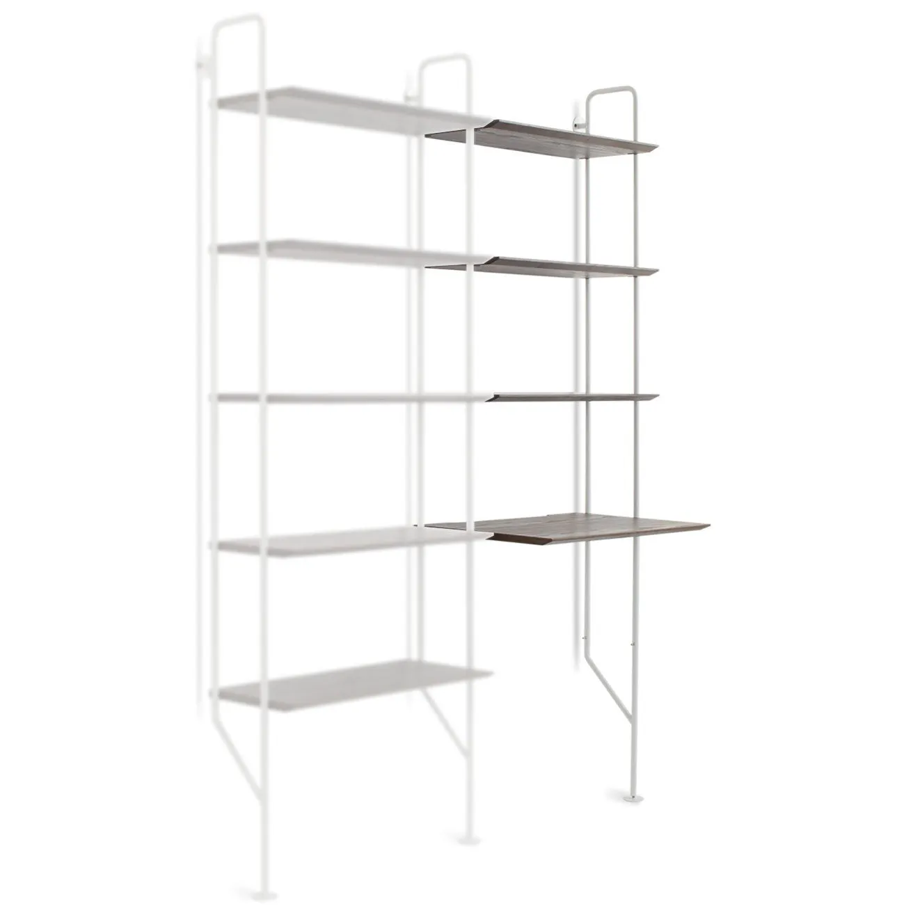 Hitch Add on Bookcase and Desk