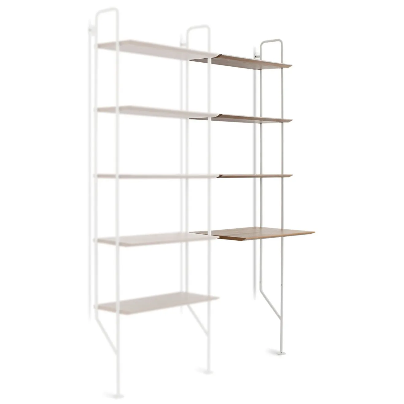 Hitch Add on Bookcase and Desk