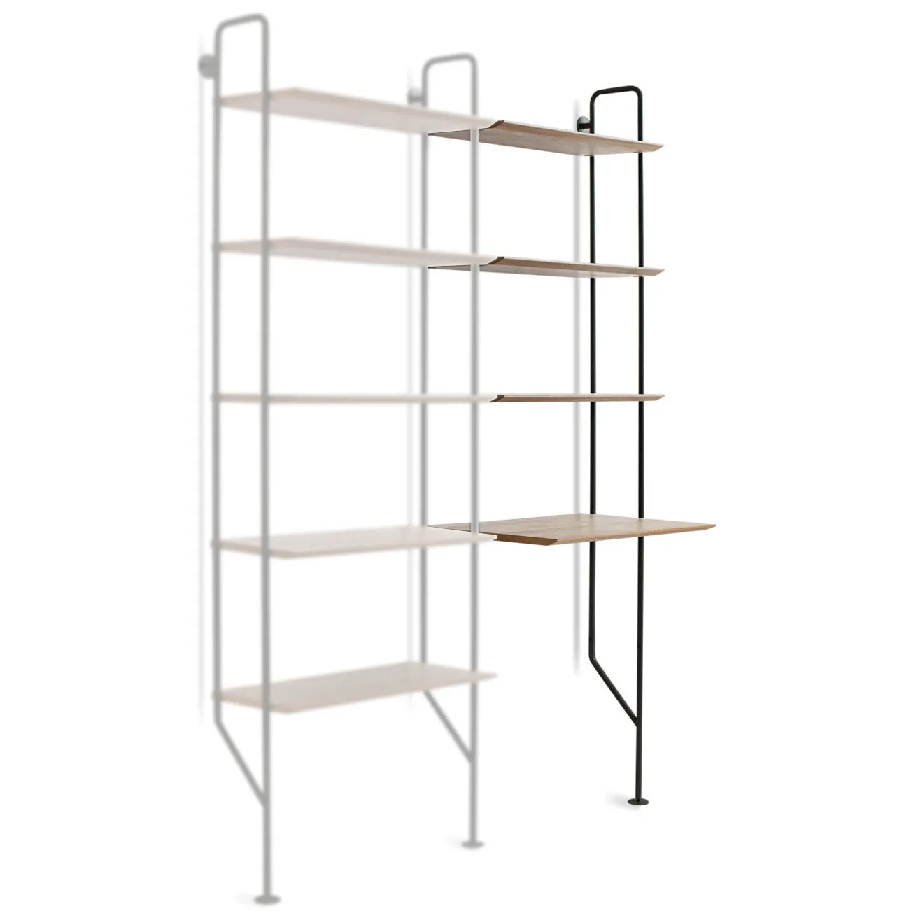 Hitch Add on Bookcase and Desk
