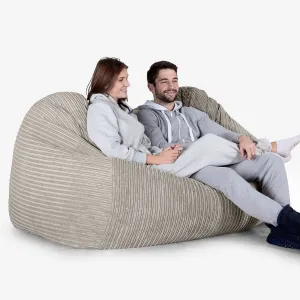 Huge Bean Bag Sofa - Cord Mink