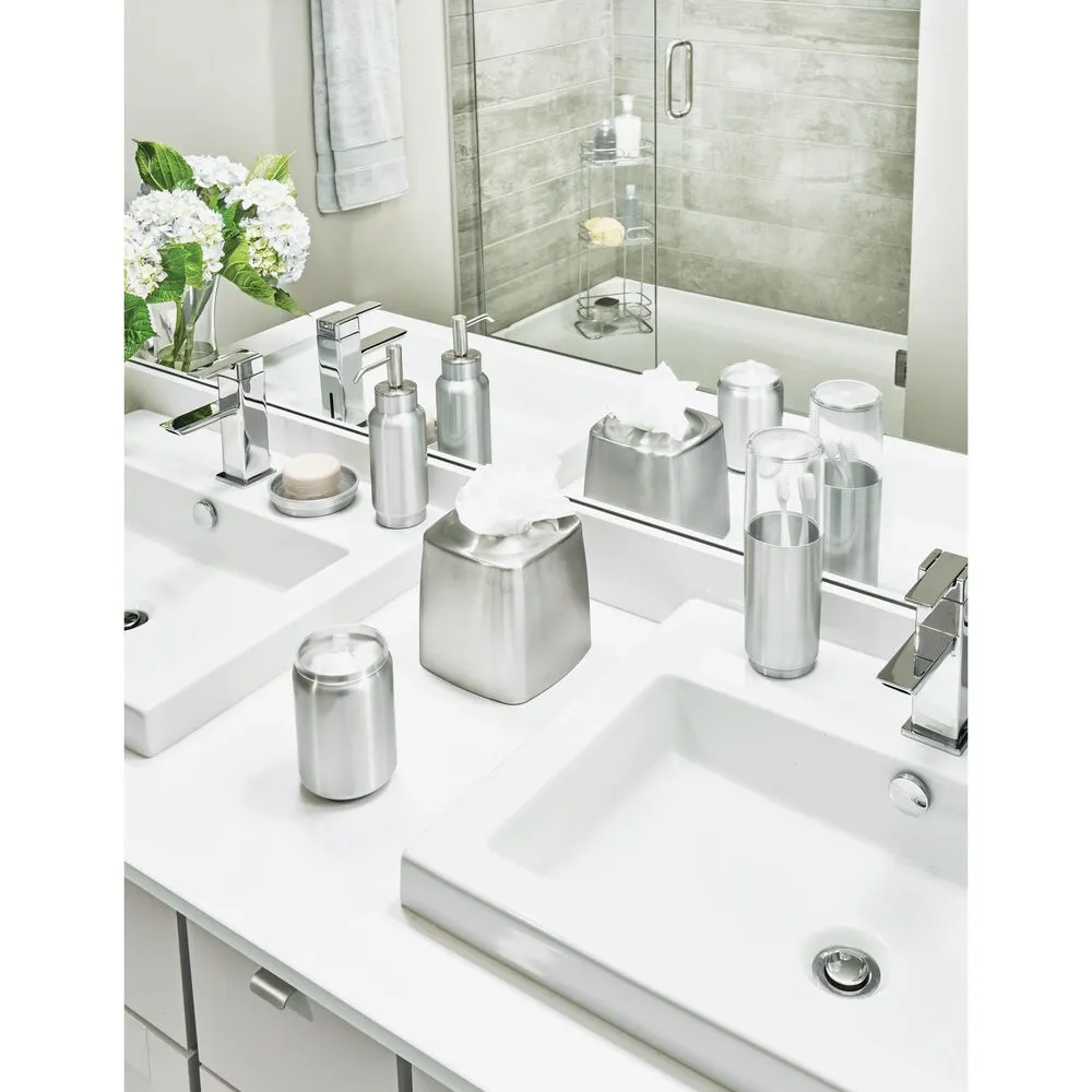 iDesign Neo 3-Tier Bath Shelf in Silver