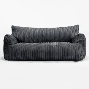 Josephine Childrens Sofa Bean Bag 1-5 yr - Cord Black