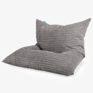 Junior Children's Beanbag 2-14 yr - Cord Graphite Grey