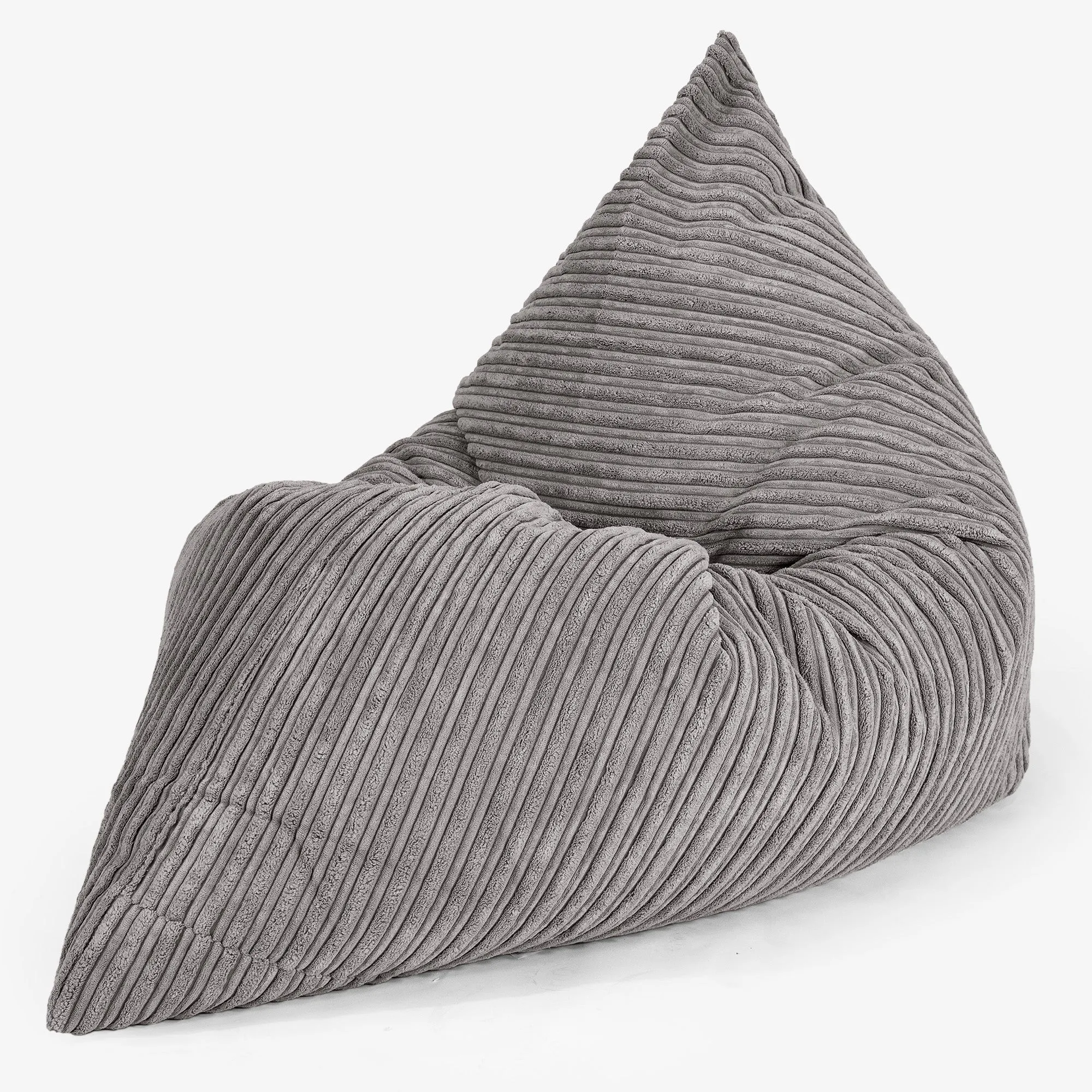 Junior Children's Beanbag 2-14 yr - Cord Graphite Grey