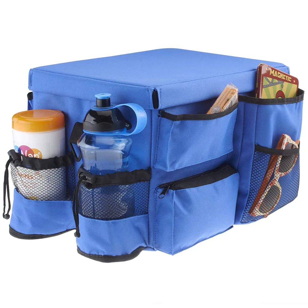Kids Backseat Auto Organizer - Blue
