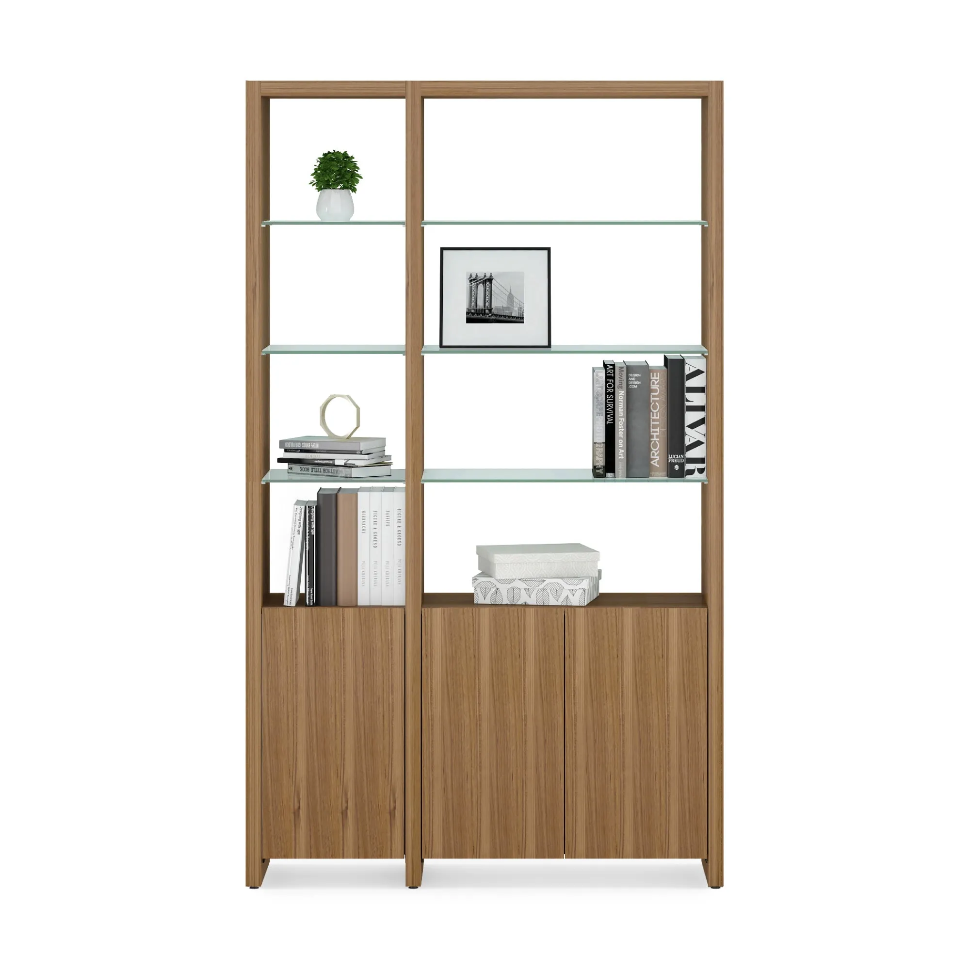 Linea Offset 2 Shelf System