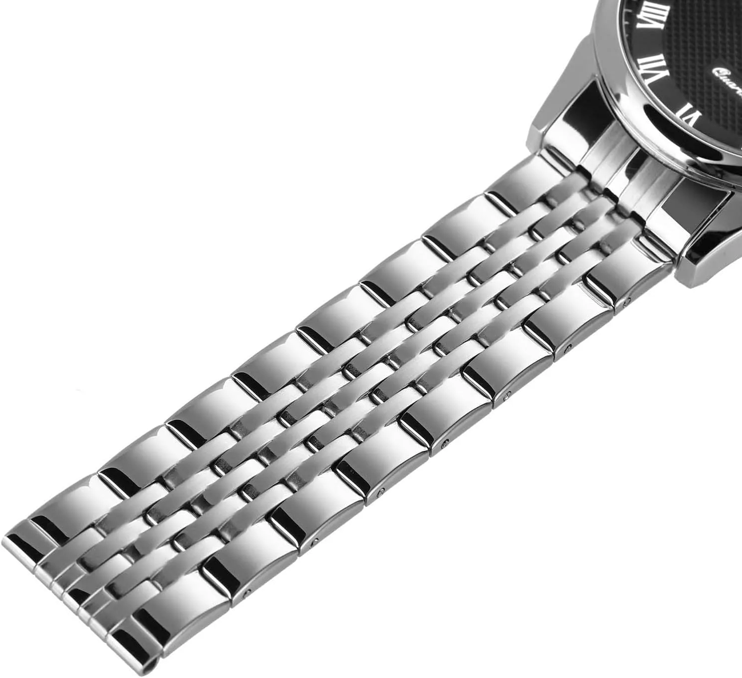 MASTOP Mens Womens Quartz Watch Roman Numeral Business Casual Fashion Analog Wrist Watch Classic Calendar Date Window 30M Waterproof Comfortable Leather Watches