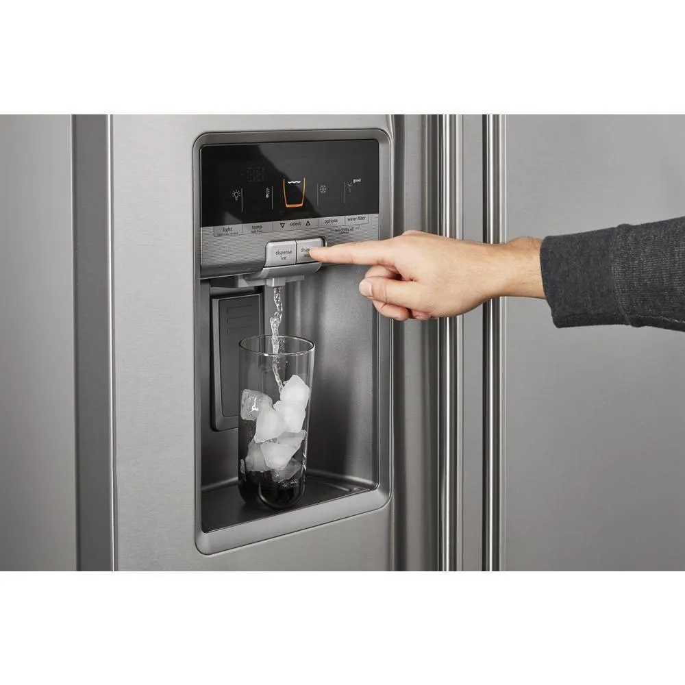 Maytag MSC21C6MFZ 36- Inch Wide Counter Depth Side-by-Side Refrigerator- 21 Cu. Ft.