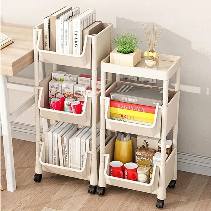 MODERN 3X LAYERS STORAGE CART