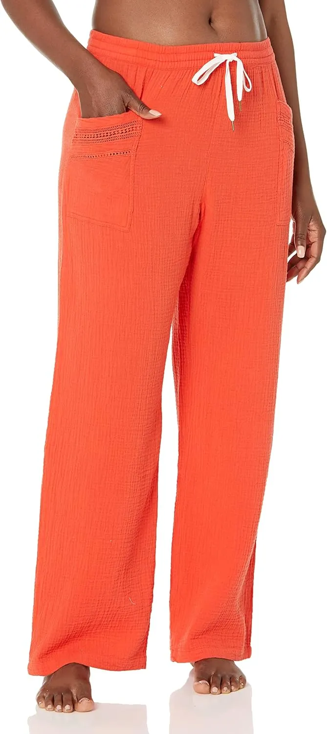 PJ Salvage Women's Loungewear Gauzin Around Pant
