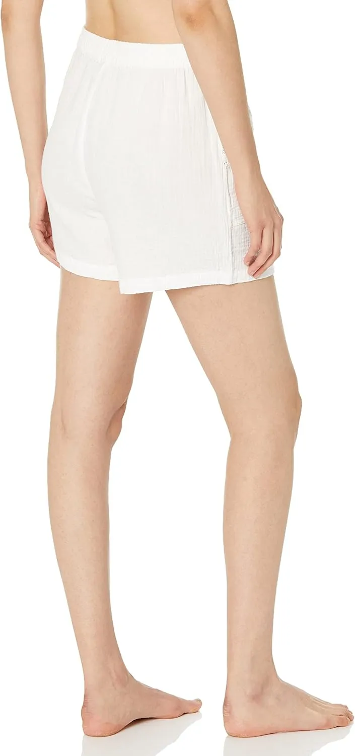 PJ Salvage Women's Loungewear Gauzin Around Short