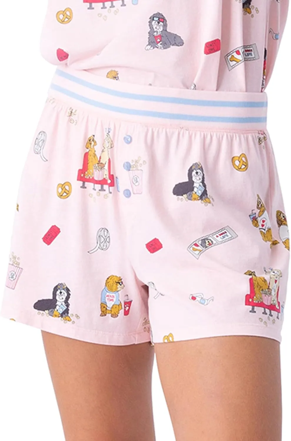 PJ Salvage Women's Loungewear Playful Prints Short