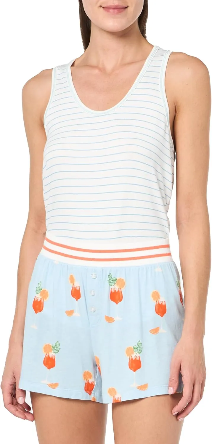 PJ Salvage Women's Loungewear Playful Prints Short