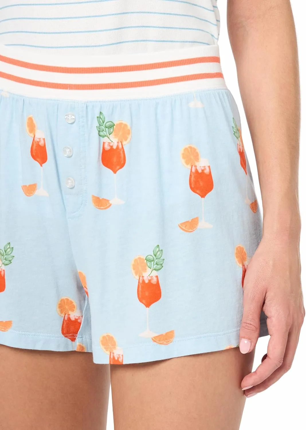 PJ Salvage Women's Loungewear Playful Prints Short
