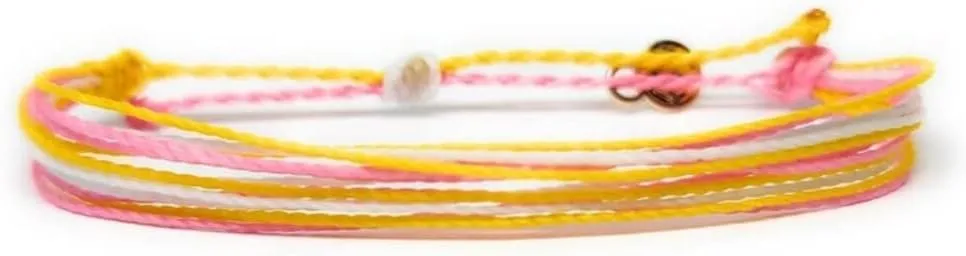 Plumeria Summer Beach Friendship Bracelets Adjustable Waterproof Handmade Friendship Bracelet Woven Braided Bracelet Surfer String Bracelets Bohemian Wrist Cord for Women Men