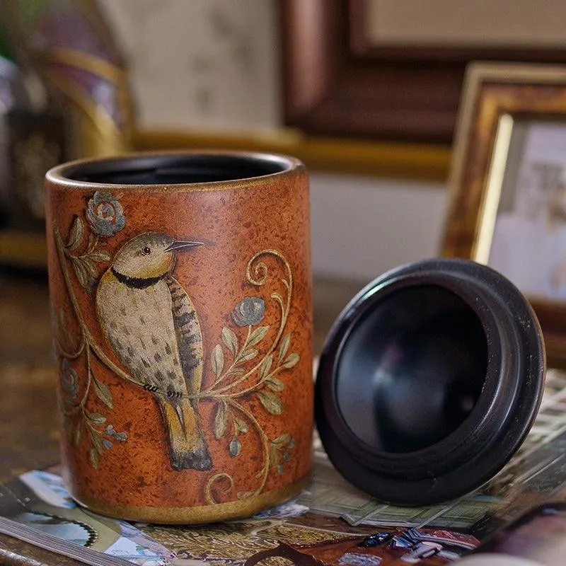 Retro Ceramic Tea Caddies