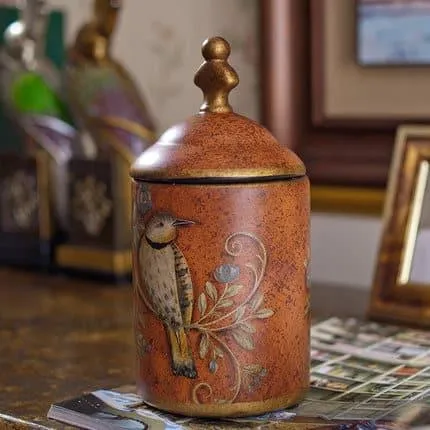 Retro Ceramic Tea Caddies