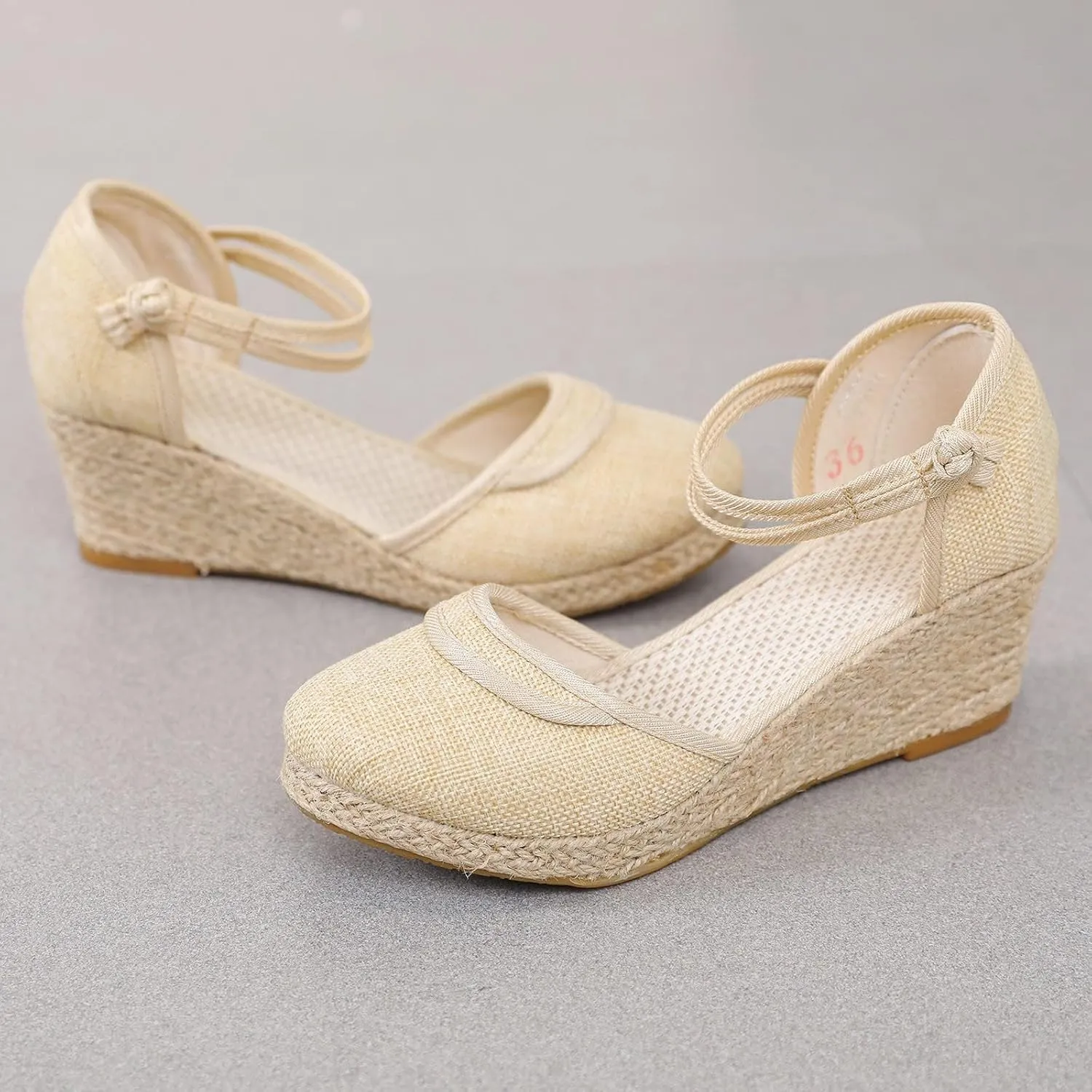 Sandals for Women Wedge Shoes Summer Womens Platform Flip Flops Comfortable Casual Dressy Sandal Orthopedic Slides Arch Support Vacation Beach Shoes Walking Fashion Open Toe Slip on Wedges