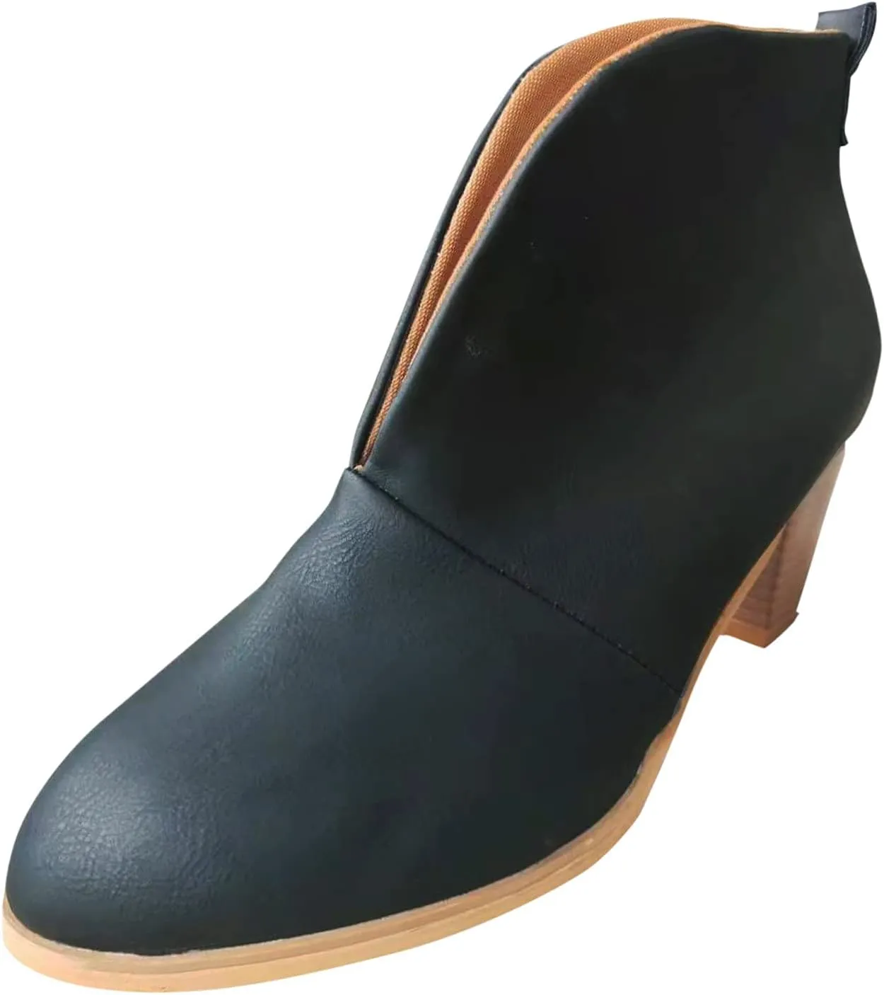 SBGMoSJ Black Ankle Boots for Women Low Heel Grey Women Ankle Boots Stiletto 3 Inch Flat Denim Boots for Women Ankle Booties Booties Black Women Turquoise Boots for Women Western