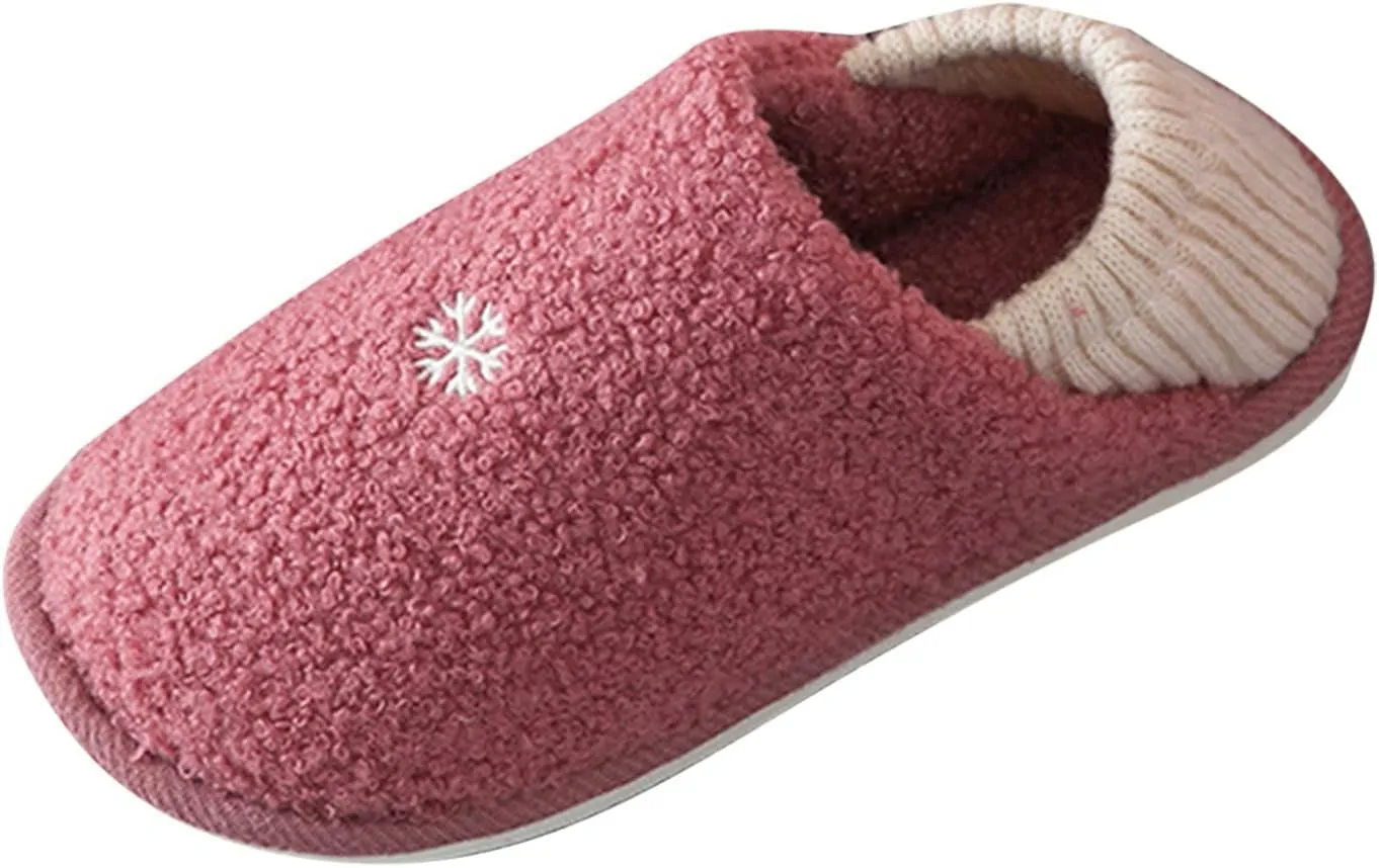 SBGMoSJ Winter Slippers Women Men Warm Anti-Slip Indoor House Shoes Winter Slipper Shoes Comfy House Slippers Womens Funny Slippers for Women Animal Christmas Gifts for Kids Gifts for Husband 2023