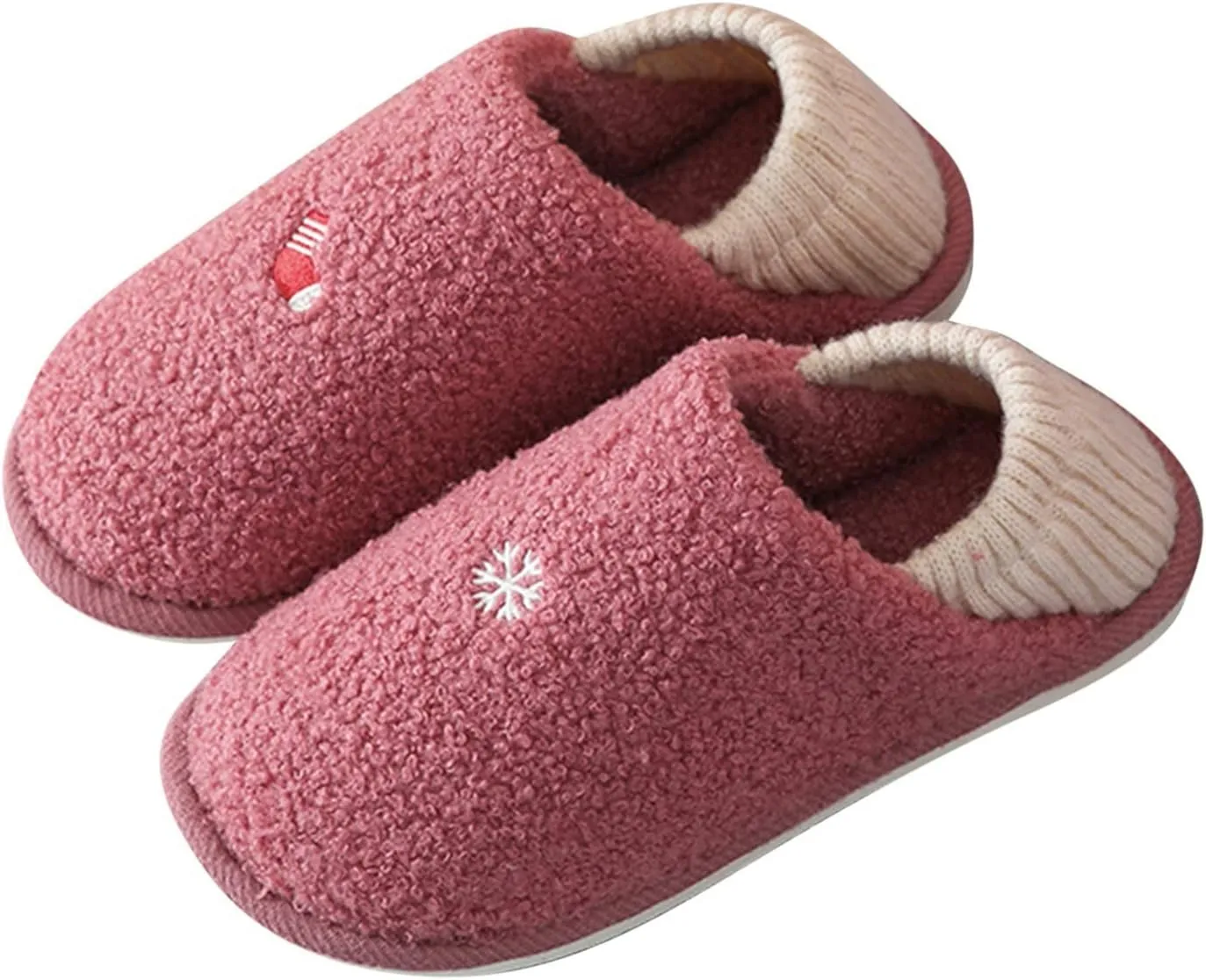 SBGMoSJ Winter Slippers Women Men Warm Anti-Slip Indoor House Shoes Winter Slipper Shoes Comfy House Slippers Womens Funny Slippers for Women Animal Christmas Gifts for Kids Gifts for Husband 2023