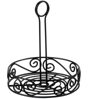 Scroll Tabletop Condiment Caddy