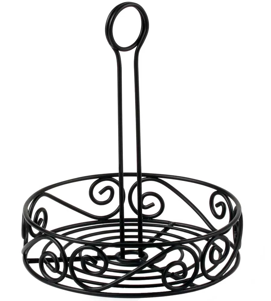 Scroll Tabletop Condiment Caddy
