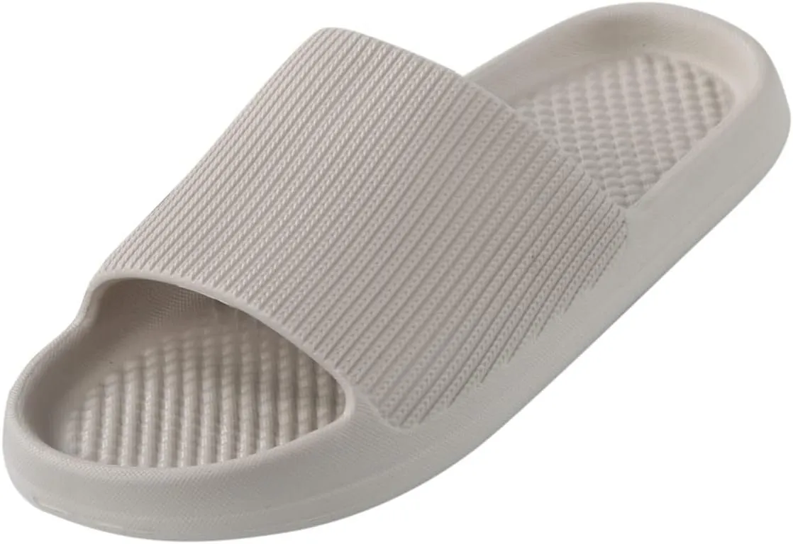 Shower Shoes Shower Slides for Women Bath Slippers Men Slides Spa Slippers Indoor Slipper for Gym Soft Sole