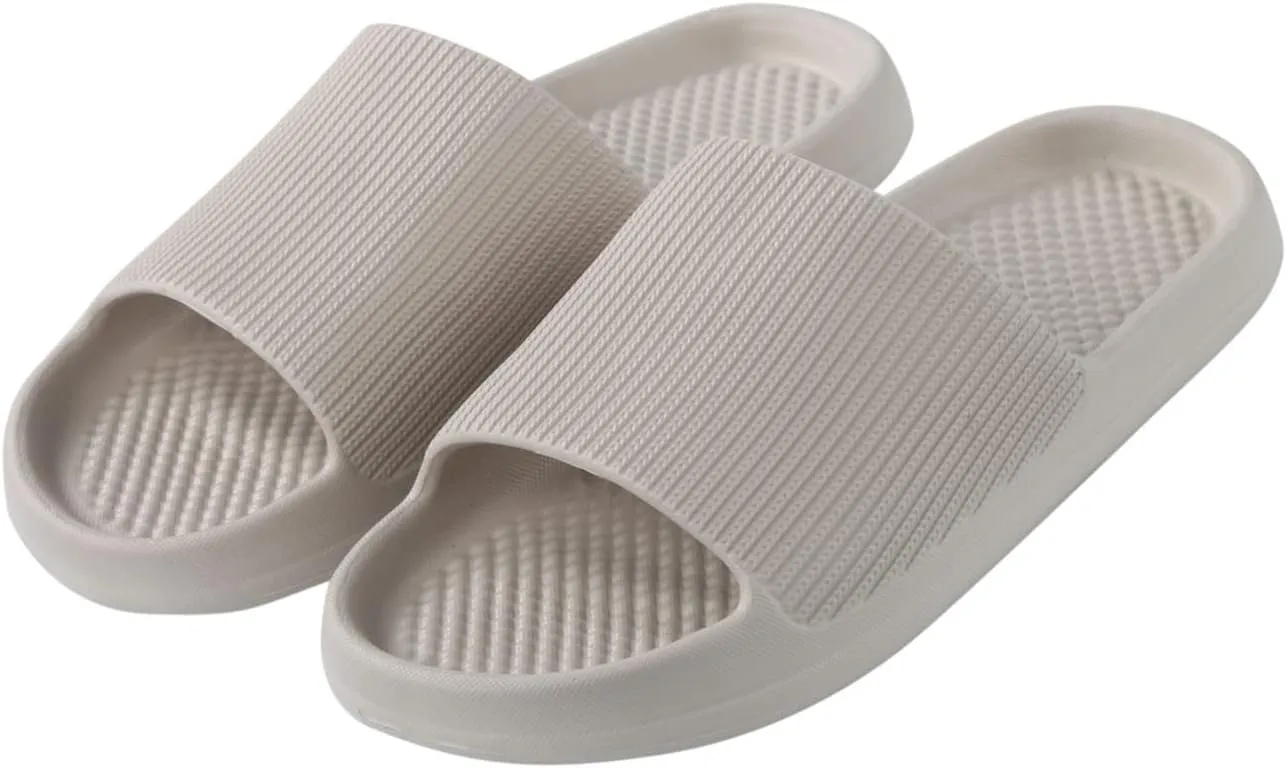 Shower Shoes Shower Slides for Women Bath Slippers Men Slides Spa Slippers Indoor Slipper for Gym Soft Sole