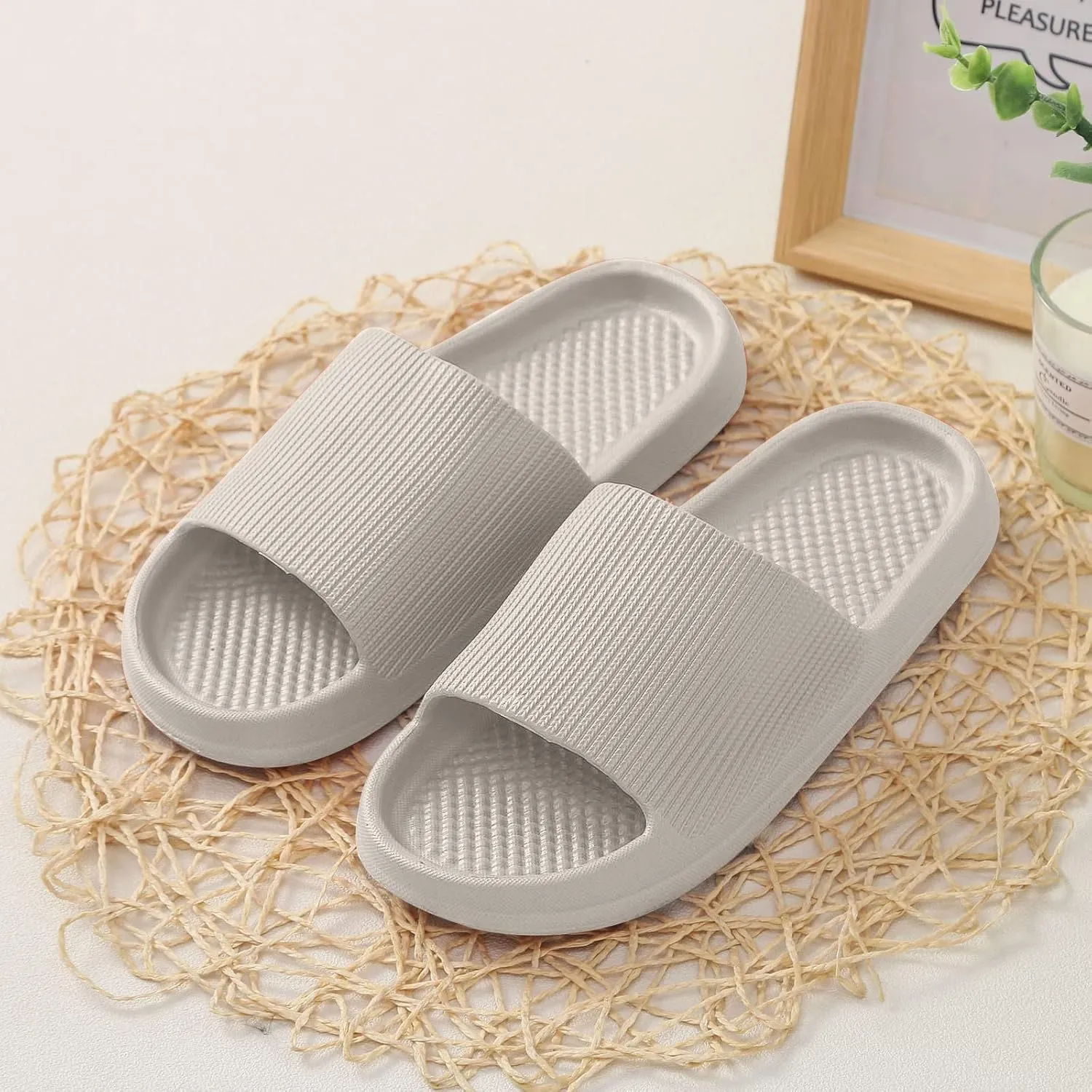 Shower Shoes Shower Slides for Women Bath Slippers Men Slides Spa Slippers Indoor Slipper for Gym Soft Sole