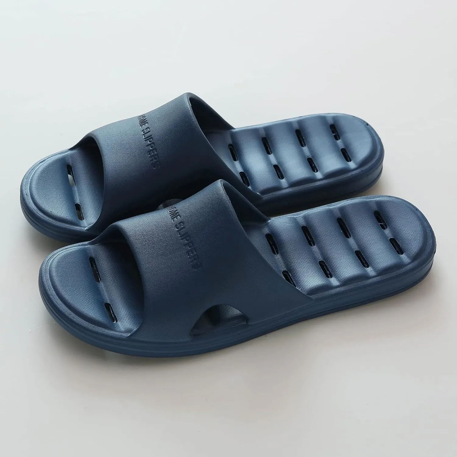 Shower Slippers for Men Shower Slides Men Shoes Quick Drying Sandals Indoor and Outdoor Indoor Home Beach Non Slip Sandal House Slides Ultra Comfort Non Slip Sandals and Outdoor Men's Athletic