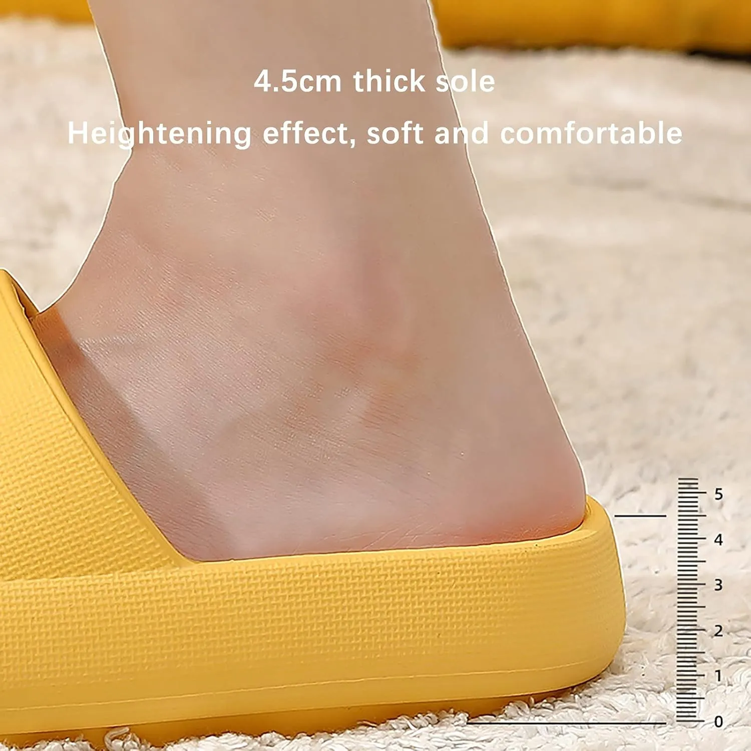 Shower Slippers Men's Shower Shoes Bathroom Slippers Womens Slides Travel Shoes for Living Room Pool Beach Spa Public Showers