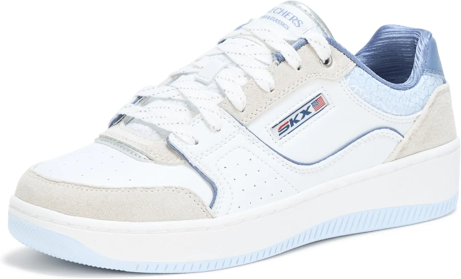 Skechers Women's Sport Court 2.0-Metallic Brea Sneaker
