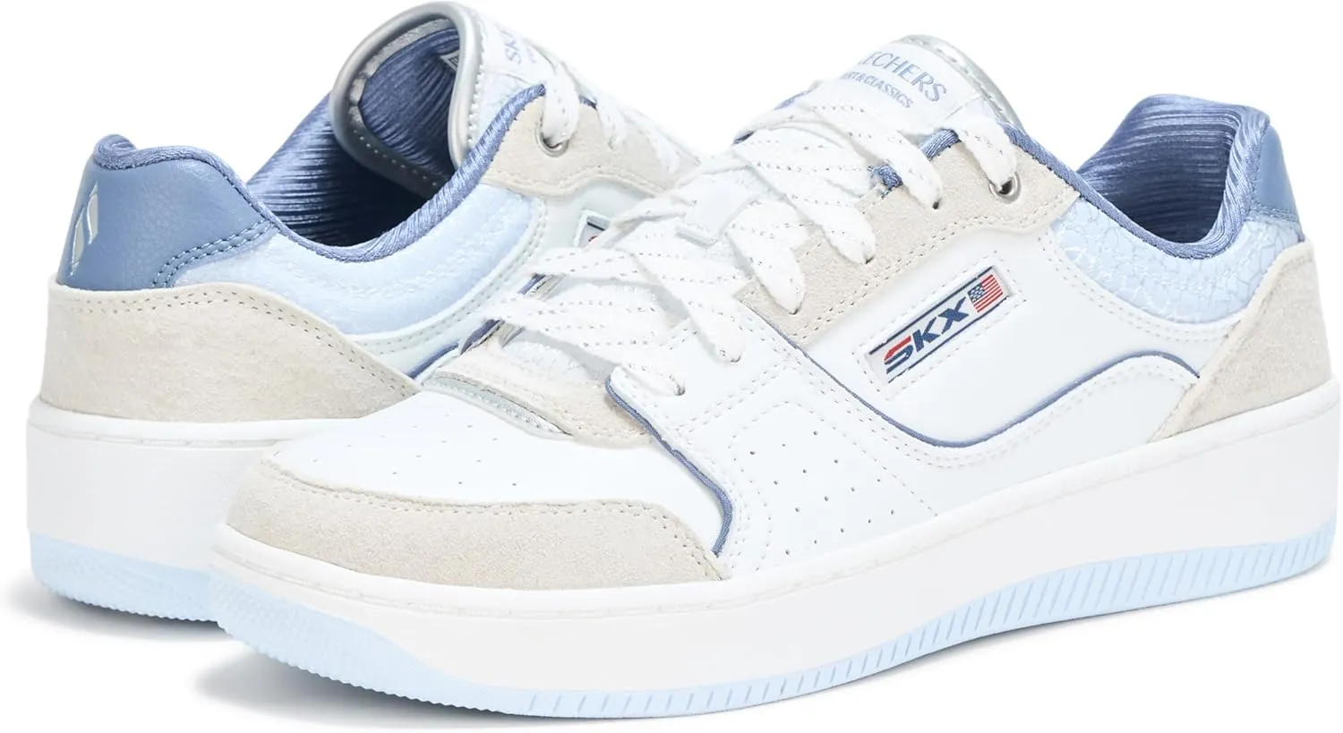Skechers Women's Sport Court 2.0-Metallic Brea Sneaker