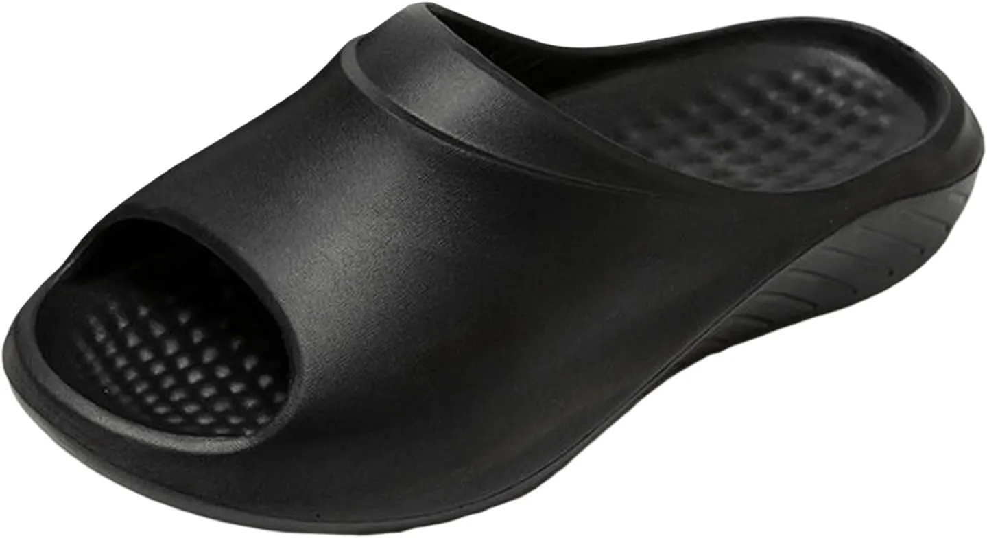 Slides for Men Shower Shoes Women Mens Slippers Womens Slides Soft Sole Quick Drying Comfortable Slippers