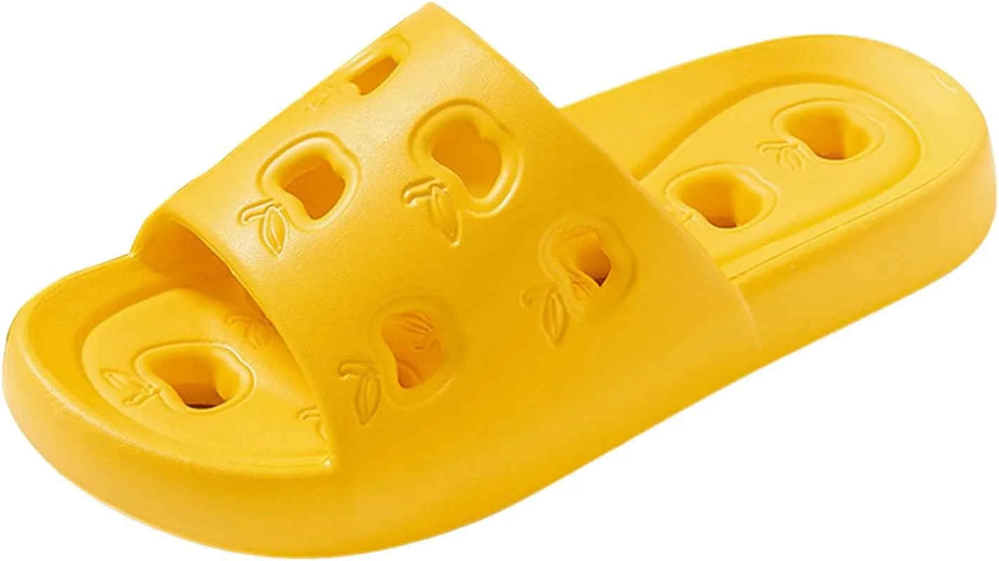 Slides for Men Shower Shoes Women Mens Slippers Womens Slides Soft Sole Quick Drying Comfortable Slippers