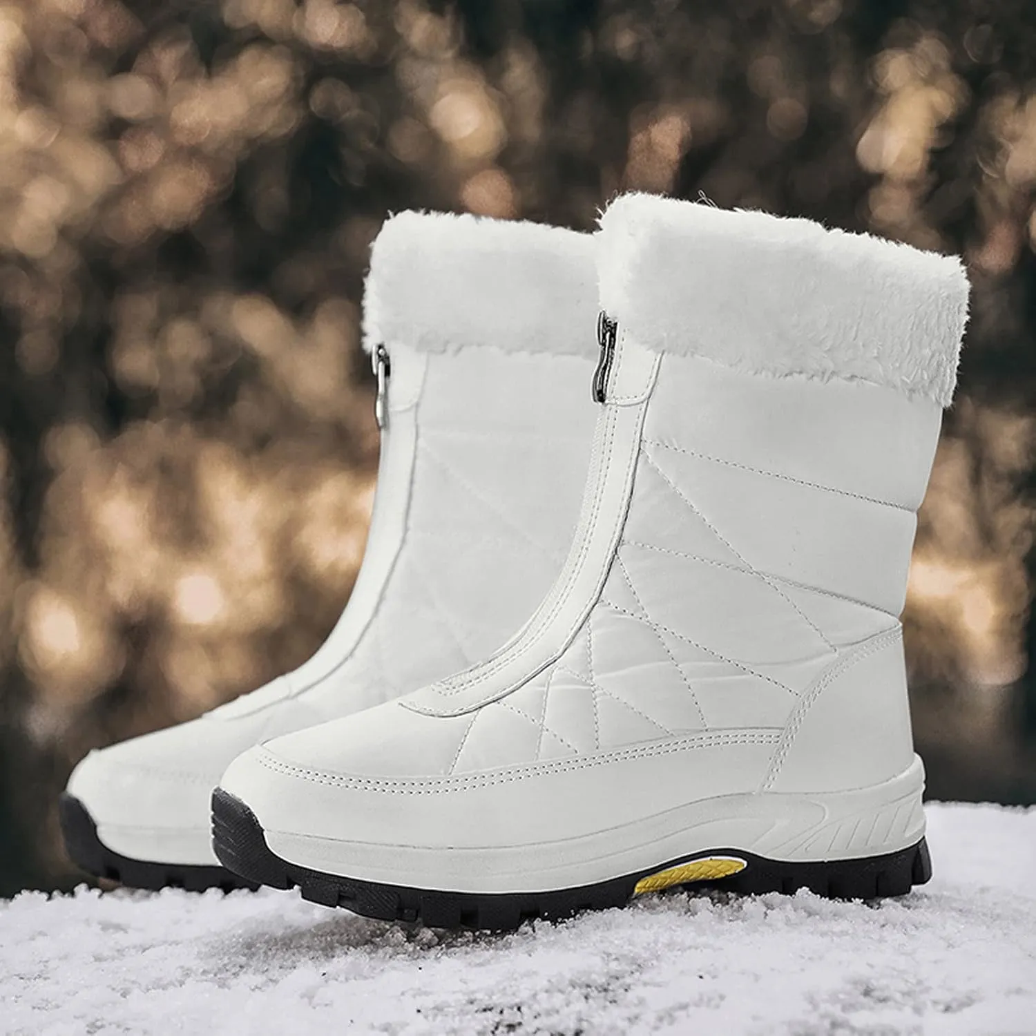 Snow Boots for Women Waterproof Insulated Winter Waterproof Boots for Women Woman Winter Boots with Fur Snowboard Boots Women Winter Boot for Women Wide