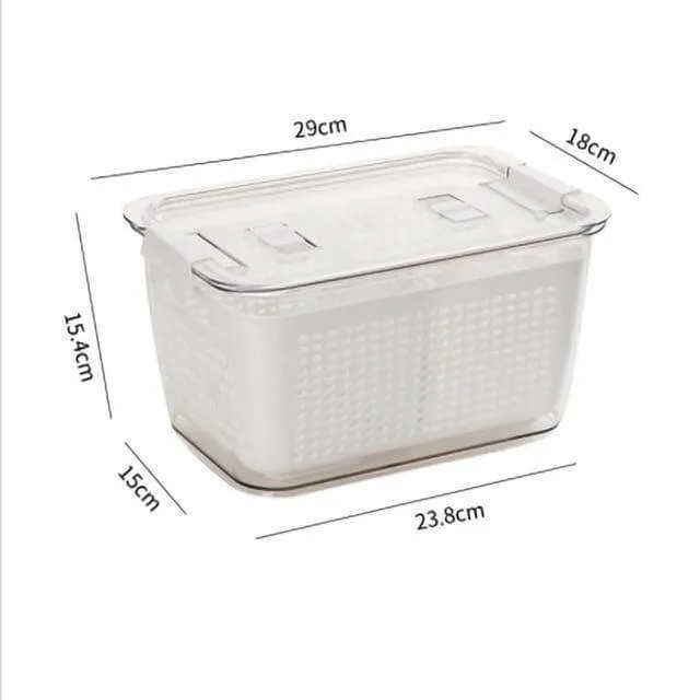 Space Saver Fridge Storage Container Organizers