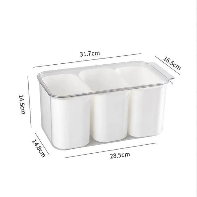 Space Saver Fridge Storage Container Organizers