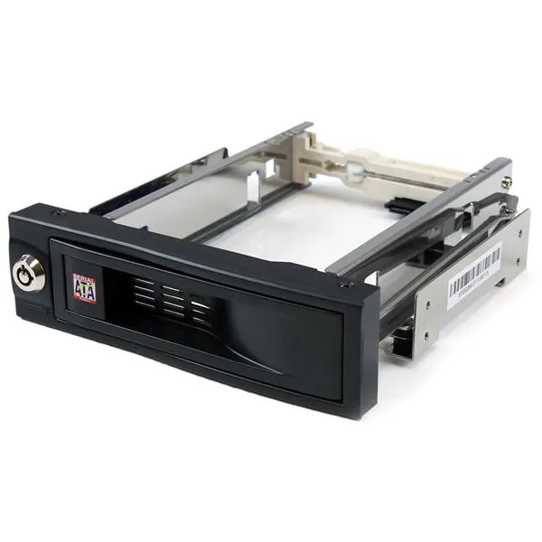 Startech.Com 5.25In Trayless Hot Swap Mobile Rack For 3.5In Hard Drive - Internal Sata Backplane Enclosure - Lockable Dr