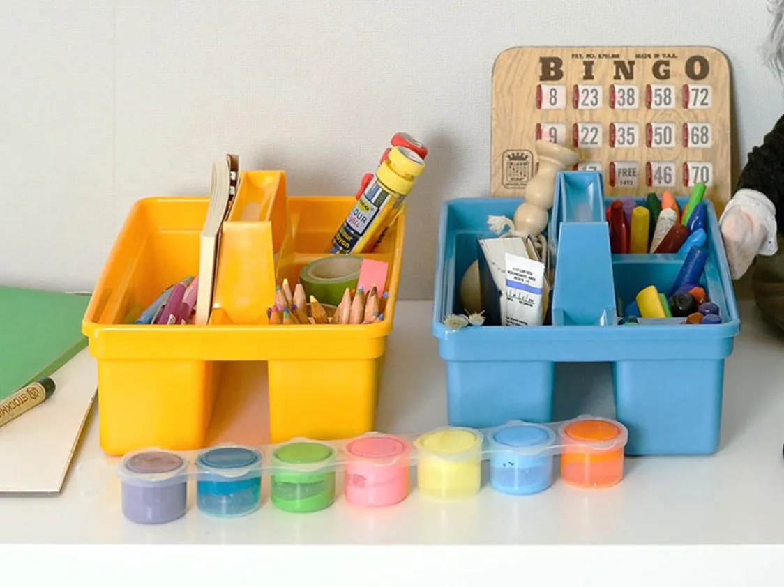 Storage Caddy Yellow