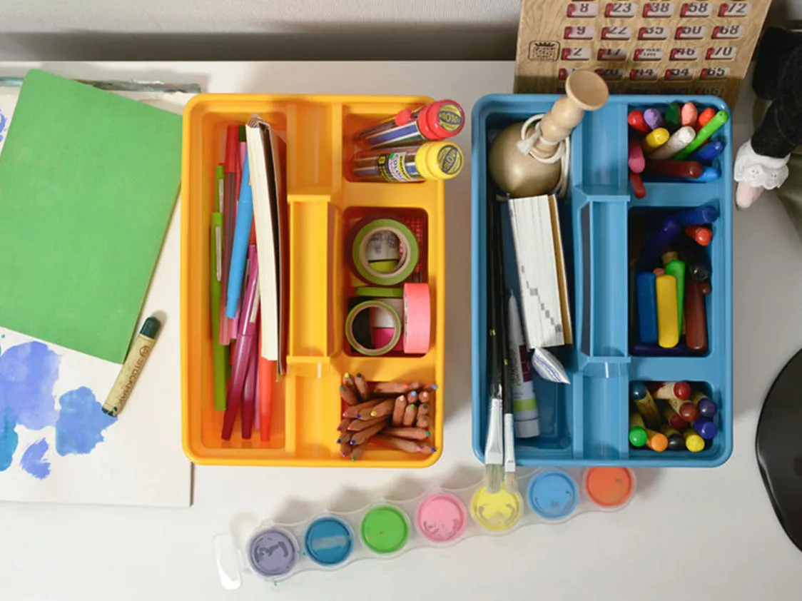 Storage Caddy Yellow