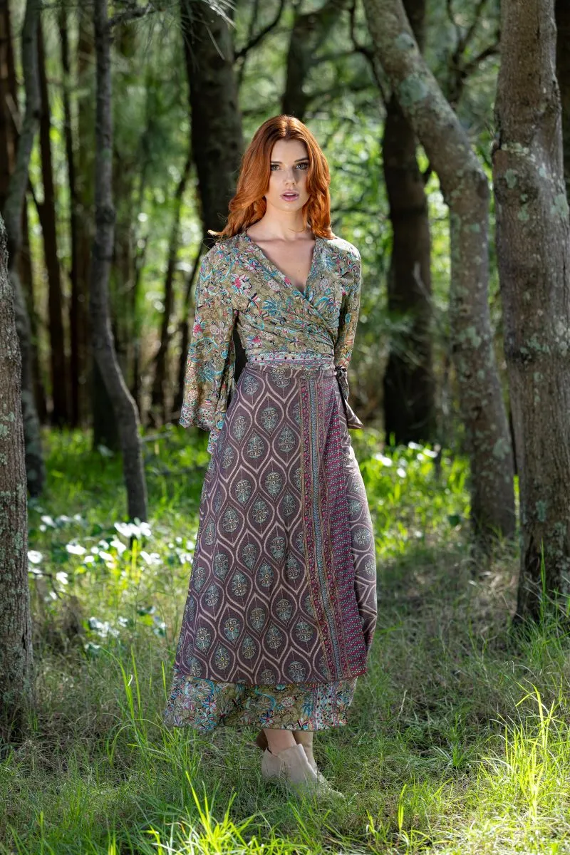 Tasha wrap dress