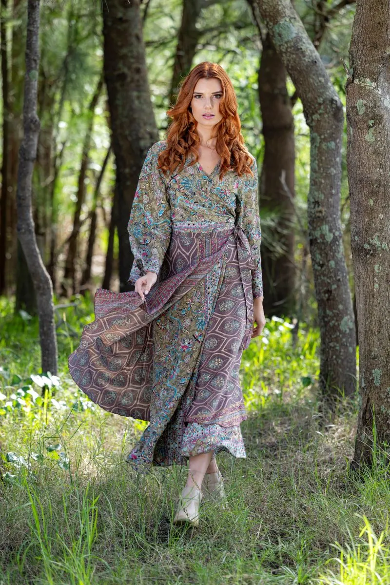 Tasha wrap dress