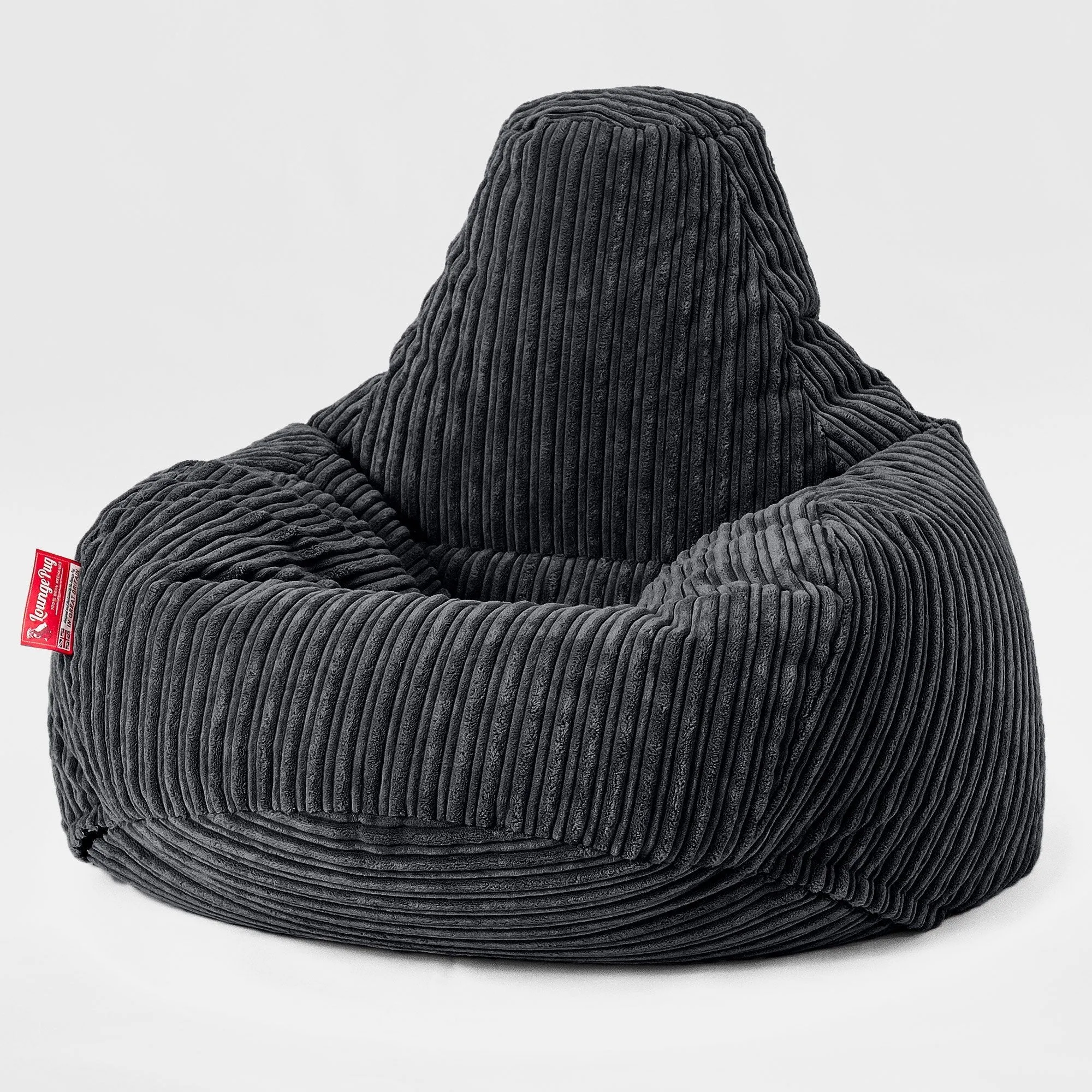 Teardrop Bean Bag Chair - Cord Black