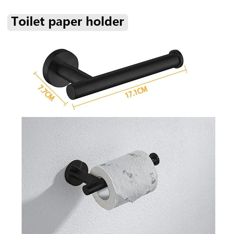 Toilet Paper Holder Bathroom Wall Mount WC Paper Phone Holder Shelf Towel Roll