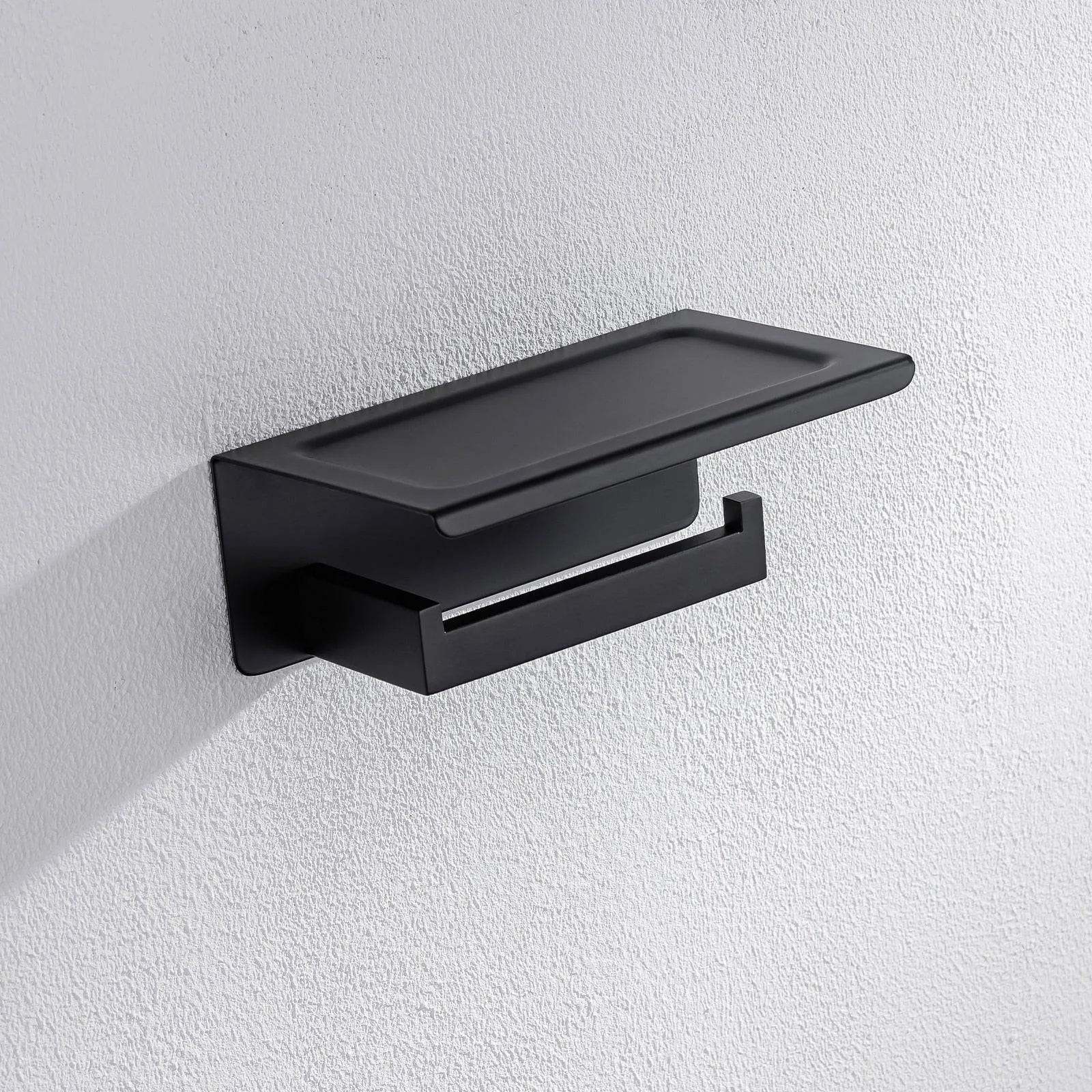 Toilet Paper Holder Bathroom Wall Mount WC Paper Phone Holder Shelf Towel Roll