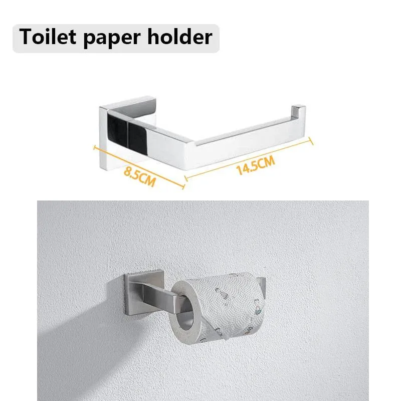 Toilet Paper Holder Bathroom Wall Mount WC Paper Phone Holder Shelf Towel Roll