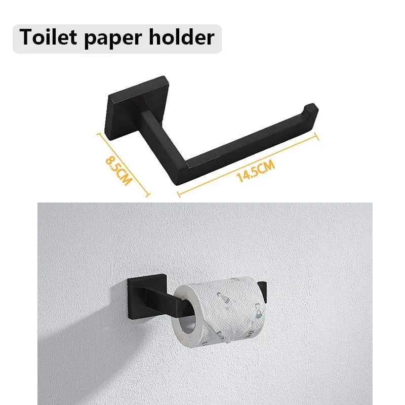Toilet Paper Holder Bathroom Wall Mount WC Paper Phone Holder Shelf Towel Roll