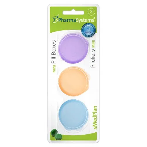 Triple Mini Pill Pods